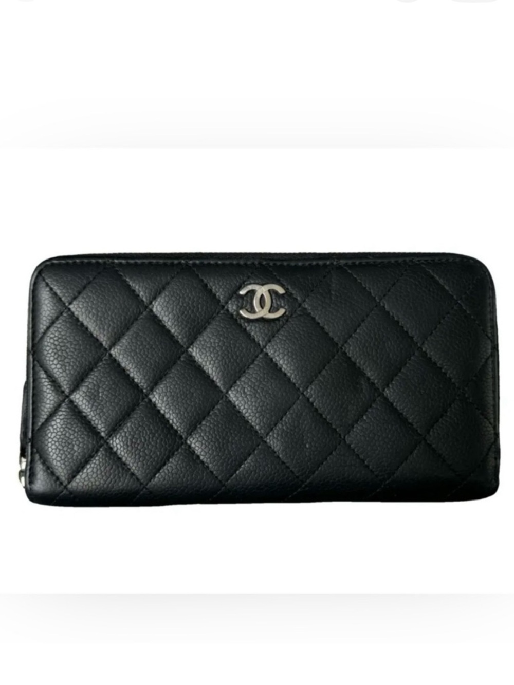 CHANEL Timeless Classic Lambskin  Zip around Wallet